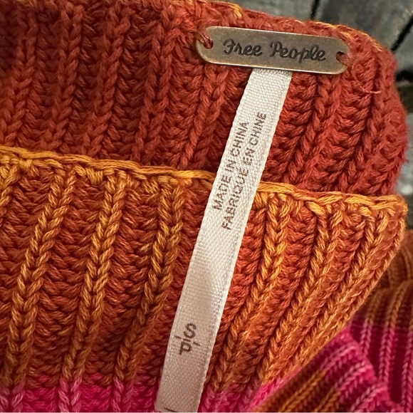 Free People Just my Stripe pullover sweater - Picture 6 of 6